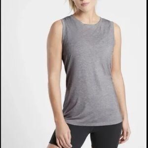 ATHLETA Women’s Gray Sleeveless Essence Vital Tank Small #405174